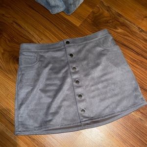 Express Button Up Skirt Size 12 (L)